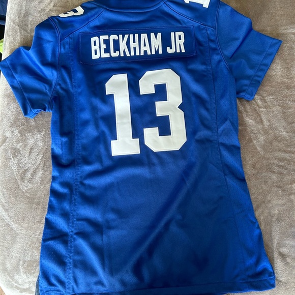 NEW YORK GIANTS OFFICIAL JERSEY - WOMENS SMALL - Picture 2 of 4